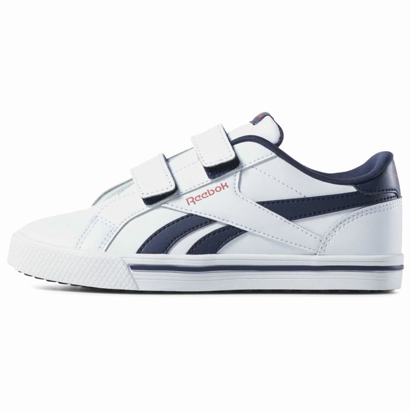 Reebok Royal Comp 2l Alt Tenisky Chlapcenske - Biele/Námornícka Modrá/Červené LX3176DO